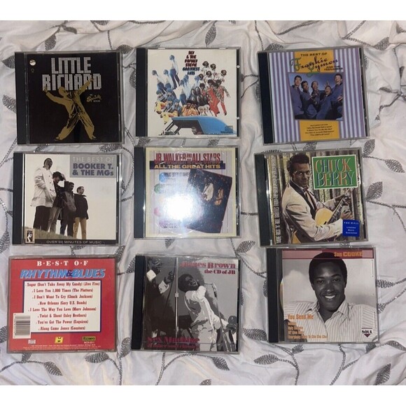 60’s Rhythm & Blues CDs. Lot Of 9. Sam Cooke Little Richard Chuck Berry & More - Picture 1 of 15